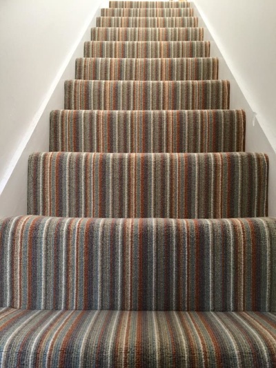 stripy carpet