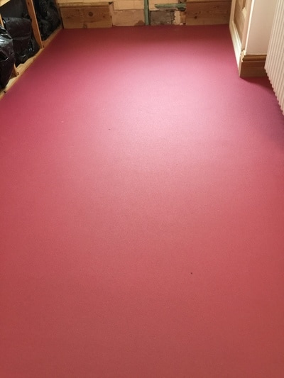 red flooring 